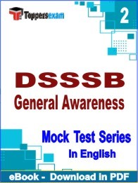 DSSSB General Awareness PDF Book In English - Question Paper