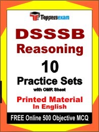 DSSSB Reasoning Book in English - Practice Set