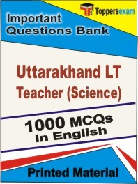 Uttarakhand LT Teacher (Science)  Book in English - Objective MCQ