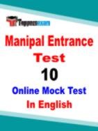 Manipal Entrance Test Practice Set
