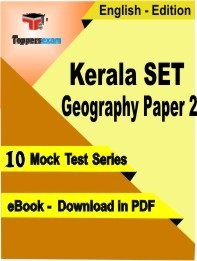 Kerala SET Geography Paper 2 Exam Practice Set In English - Book PDF