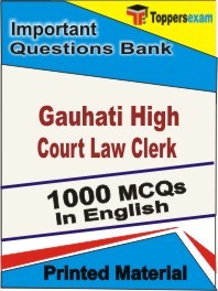 Gauhati High Court Law Clerk Exam Book in English - Objective MCQ