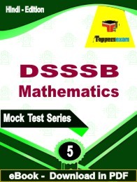 DSSSB Mathematics PDF Book In Hindi - Practice Set