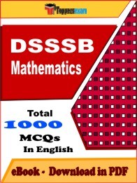 DSSSB Mathematics PDF Book In English - MCQ / Objective Questions