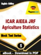 ICAR AIEEA JRF Agriculture Statistics Test  PDF Book In English - Practice Set