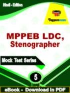 MPPEB LDC, Stenographer Test PDF Book In Hindi - Practice Set
