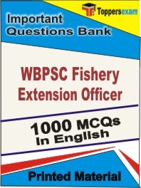 WBPSC Fishery Extension Officer Exam Book in English - Objective MCQ