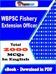 WBPSC Fishery Extension Officer Exam MCQ Book PDF in English : Important Question