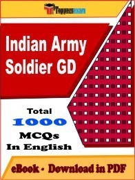 Indian Army Soldier GD PDF Book In English - MCQ / Objective Questions