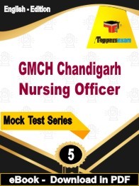 GMCH Chandigarh Nursing Officer PDF Book In English - Practice Set