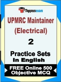 UPMRC Maintainer (Electrical) Exam Book in English - Question Paper / Practice Set