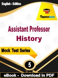 Assistant Professor History PDF Book In English - Practice Set