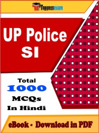 UP Police SI Exam PDF Book In Hindi - MCQ / Objective Questions