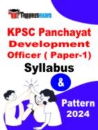 KPSC PDO Syllabus