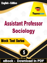 Assistant Professor Sociology PDF Book In English - Practice Set