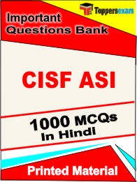 CISF ASI Book in Hindi - Objective MCQ