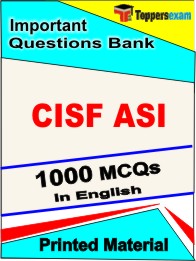 CISF ASI Book in English - Objective MCQ