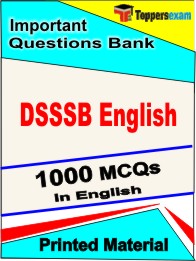 DSSSB English Book in English - Objective MCQ
