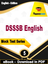 DSSSB English PDF Book In English - Practice Set