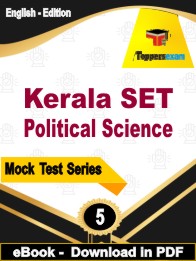Kerala SET Political Science PDF Book In English - Practice Set