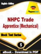 NHPC Trade Apprentice (Mechanical) Test PDF Book In English - Practice Set