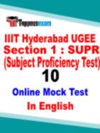 IIITH UGEE Mock Test
