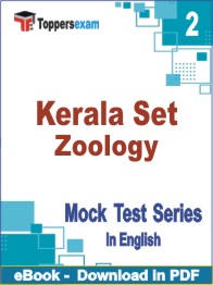 Kerala SET Zoology Exam PDF Book In English - Question Paper