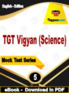 TGT Vigyan (Science) Test  PDF Book In English - Practice Set