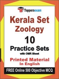 Kerala SET Zoology Exam Book in English - Practice Set