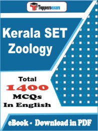 Kerala SET Zoology Exam PDF Book In English - MCQ / Objective Questions