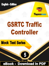 GSRTC Traffic Controller Exam PDF Book In English - Practice Set