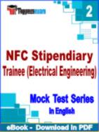 NFC Stipendiary Trainee (Electrical Engineering) Test PDF Book In English - Question Paper