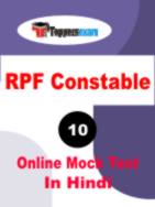RPF Constable Mock Test In Hindi