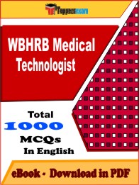 WBHRB Medical Technologist PDF Book In English - MCQ / Objective Questions