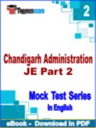 Chandigarh Administration JE Part 2 Test PDF Book In English - Question Paper