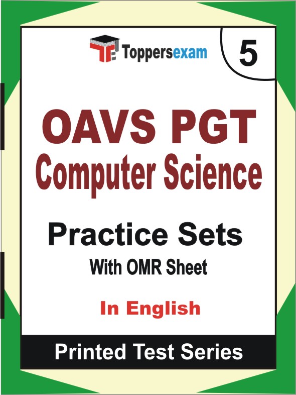 OAVS PGT Computer Science Book in English - Mock Test / Practice Set