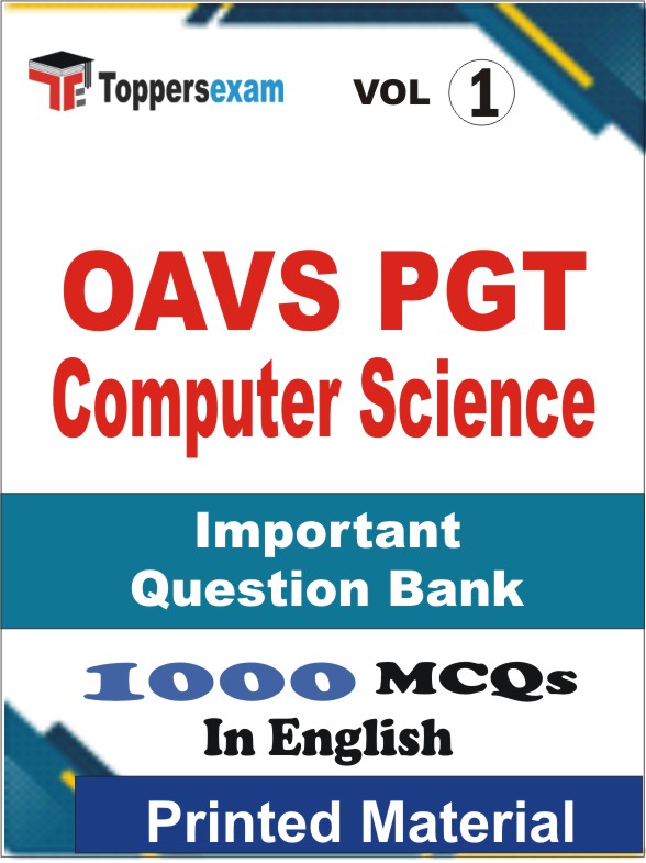 OAVS PGT Computer Science Book in English - Objective MCQ (VOL.1)