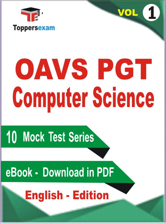 OAVS PGT Computer Science Test PDF Book in English - Mock Test /Practice Set (VOL.1)