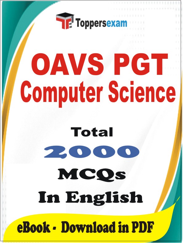 OAVS PGT Computer Science PDF Book In English - MCQ / Objective Questions