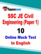 Free Mock Test For SSC JE Civil