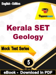 Kerala SET Geology PDF Book In English - Practice Set