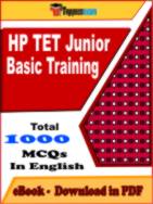 HP TET Junior Basic Training PDF Book In English - MCQ / Objective Questions