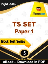 TS SET Paper 1 Exam PDF Book In English - Practice Set