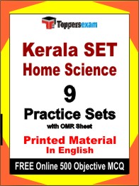 Kerala SET Home Science Book in English - Practice Set