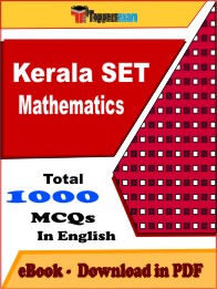 Kerala SET Mathematics PDF Book In English - MCQ / Objective Questions