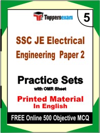 SSC JE Electrical Engineering Paper 2 Exam Book in English - Mock Test / Practice Set