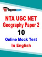 UGC NET Geography Questions With Answer