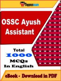 OSSC Ayush Assistant Exam PDF Book In English - MCQ / Objective Questions