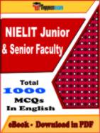 NIELIT Junior & Senior Faculty PDF Book In English - MCQ / Objective Questions