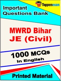 MWRD Bihar JE (Civil) Book in English - Objective MCQ